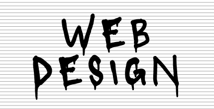 Image displaying the text: Web design