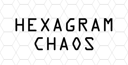 Animated SVG hexagram grid with GSAP stagger effects